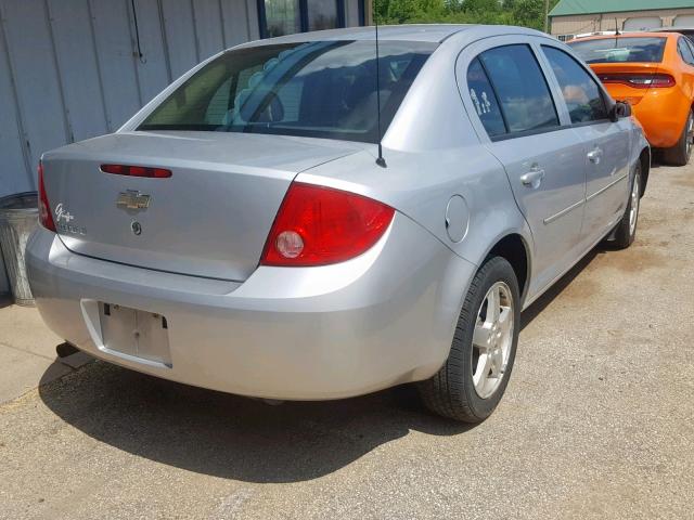 1G1AF5F58A7204811 - 2010 CHEVROLET COBALT 2LT SILVER photo 4