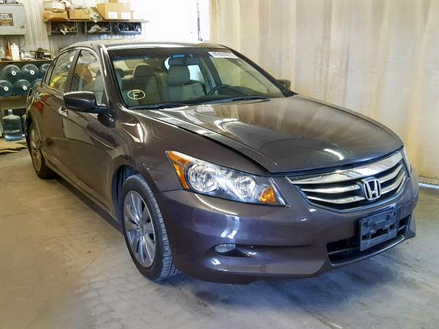 1HGCP3F89CA009142 - 2012 HONDA ACCORD EXL CHARCOAL photo 1