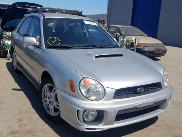 JF1GG29642G824984 - 2002 SUBARU IMPREZA WR SILVER photo 1