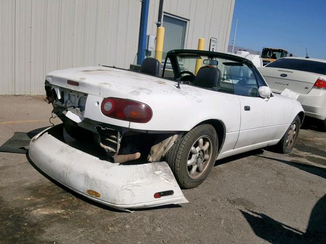 JM1NA3511L0123882 - 1990 MAZDA MX-5 MIATA WHITE photo 4