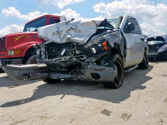 1D7HA16K28J170483 - 2008 DODGE RAM 1500 S SILVER photo 2