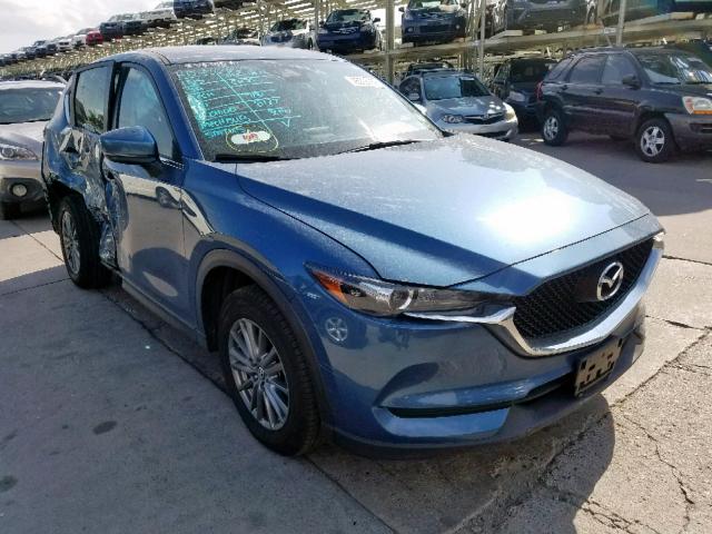 JM3KFBBMXJ0412471 - 2018 MAZDA CX-5 SPORT BLUE photo 1