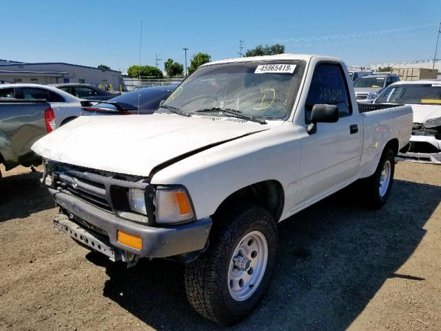 JT4RN81A7R5182391 - 1994 TOYOTA PICKUP 1/2 WHITE photo 2