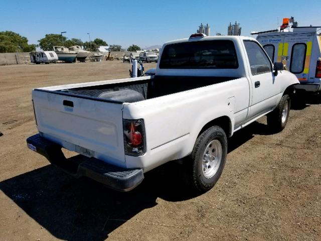 JT4RN81A7R5182391 - 1994 TOYOTA PICKUP 1/2 WHITE photo 4