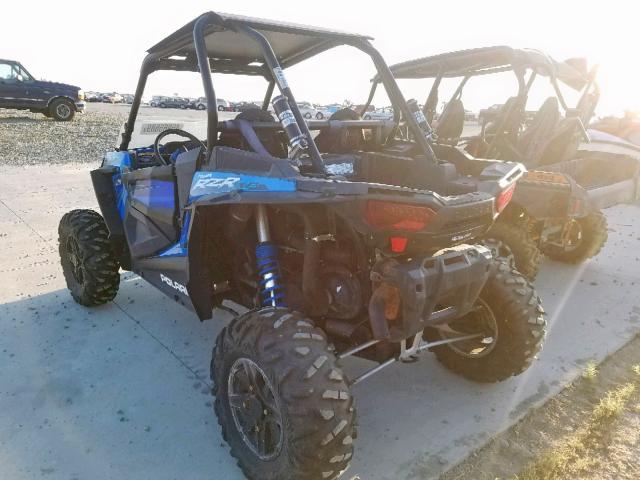 3NSVDE992FF380959 - 2015 POLARIS RZR XP 100 BLUE photo 3