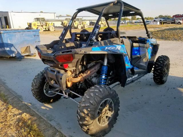 3NSVDE992FF380959 - 2015 POLARIS RZR XP 100 BLUE photo 4