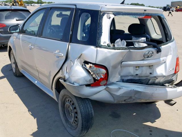 JTKKT604860145696 - 2006 TOYOTA SCION XA SILVER photo 3