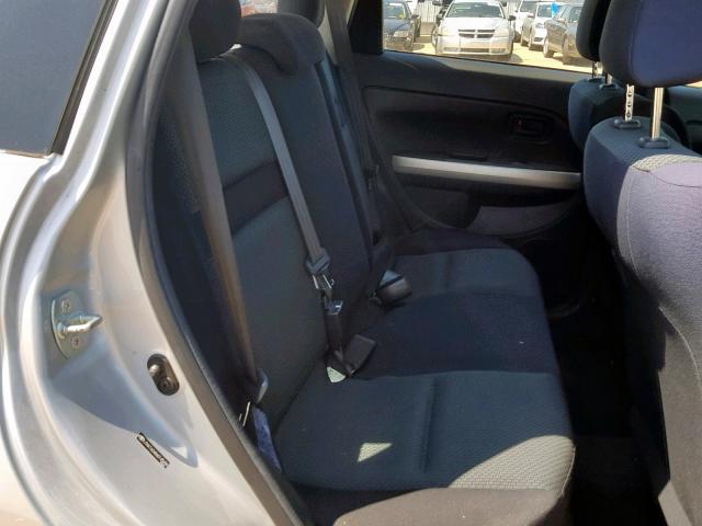 JTKKT604860145696 - 2006 TOYOTA SCION XA SILVER photo 6