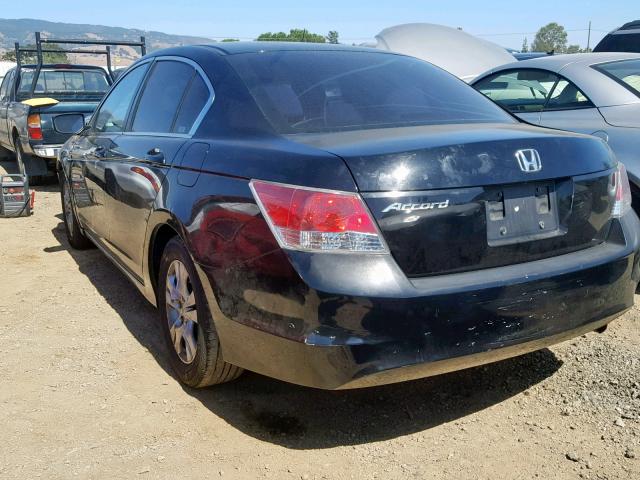 1HGCP25429A163337 - 2009 HONDA ACCORD LXP BLACK photo 3