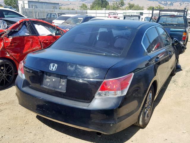 1HGCP25429A163337 - 2009 HONDA ACCORD LXP BLACK photo 4