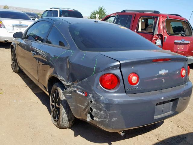 1G1AL18FX87262436 - 2008 CHEVROLET COBALT LT GRAY photo 3