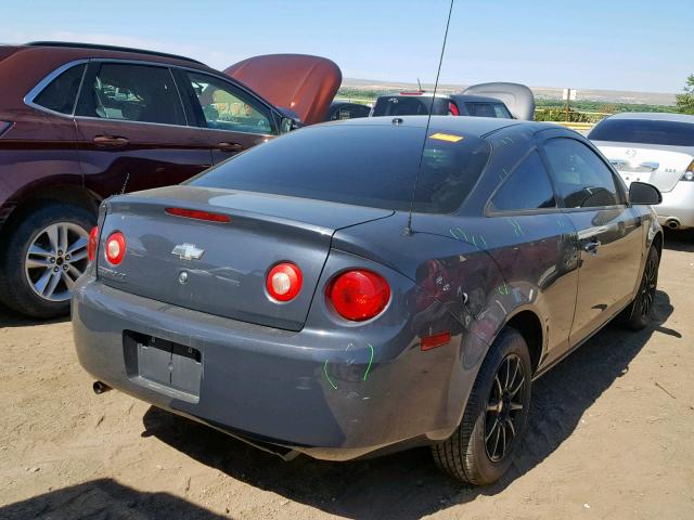 1G1AL18FX87262436 - 2008 CHEVROLET COBALT LT GRAY photo 4