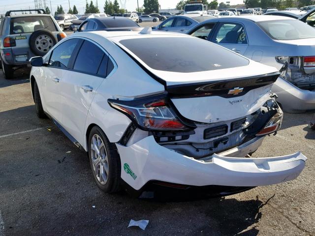 1G1RD6S51HU101830 - 2017 CHEVROLET VOLT PREMI WHITE photo 3