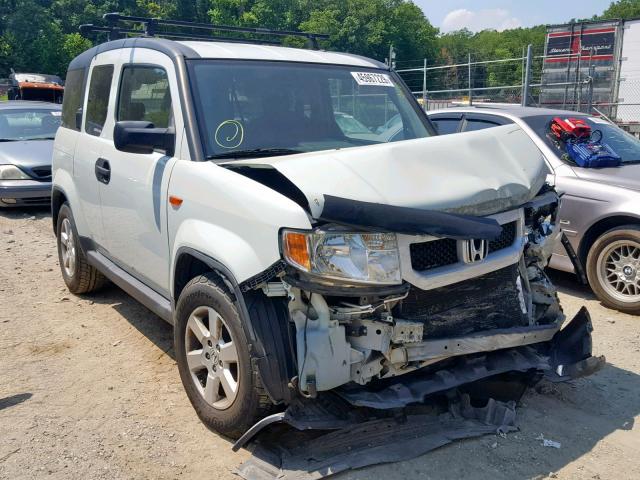 5J6YH2H74AL003471 - 2010 HONDA ELEMENT EX WHITE photo 1