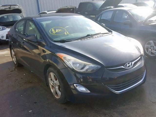 5NPDH4AE7DH297420 - 2013 HYUNDAI ELANTRA GL BLACK photo 1