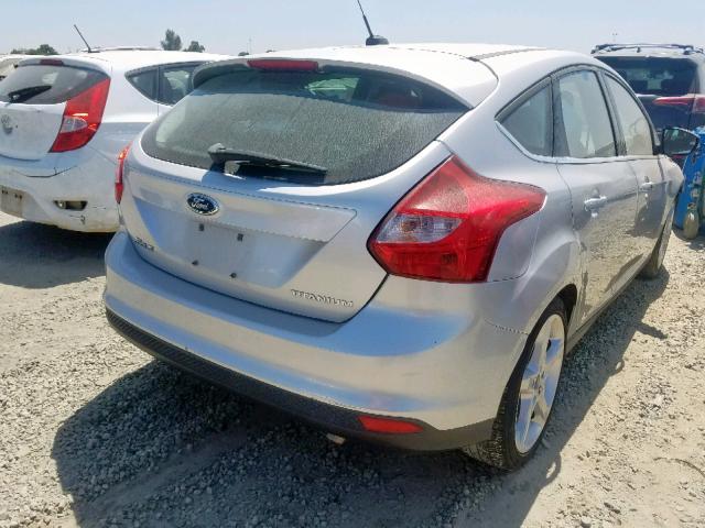 1FAHP3N29CL356613 - 2012 FORD FOCUS TITA SILVER photo 4