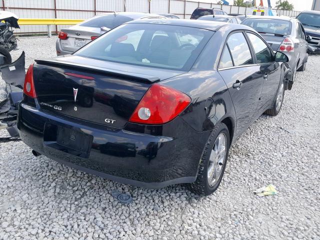 1G2ZH558164178999 - 2006 PONTIAC G6 GT BLACK photo 4