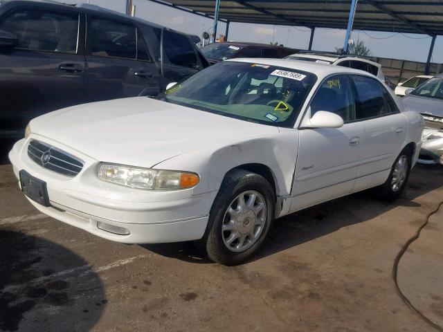 2G4WB52K3W1472492 - 1998 BUICK REGAL LS WHITE photo 2