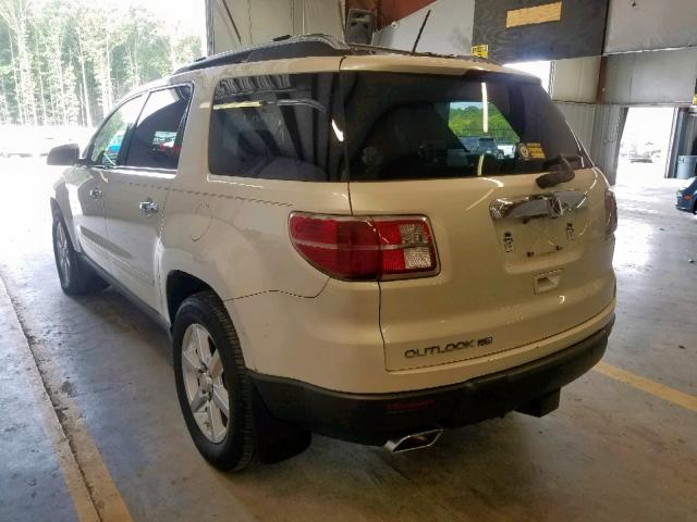 5GZER33718J256268 - 2008 SATURN OUTLOOK XR თეთრი ფოტო 3