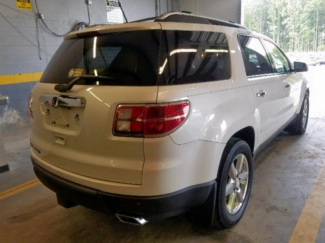 5GZER33718J256268 - 2008 SATURN OUTLOOK XR თეთრი ფოტო 4