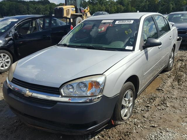 1G1ZT548X4F107712 - 2004 CHEVROLET MALIBU LS 银色 照片 2