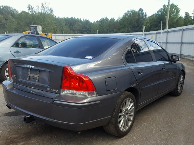 YV1RS592572600475 - 2007 VOLVO S60 2.5T BLUE photo 4