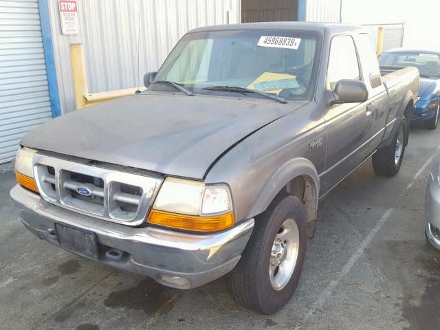 1FTZR15X6XPA64098 - 1999 FORD RANGER SUP GRAY photo 2