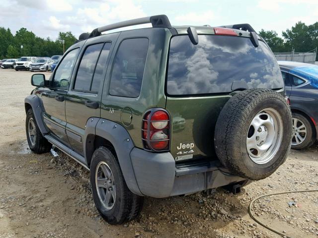 1J4GL38K26W289976 - 2006 JEEP LIBERTY RE GREEN photo 3