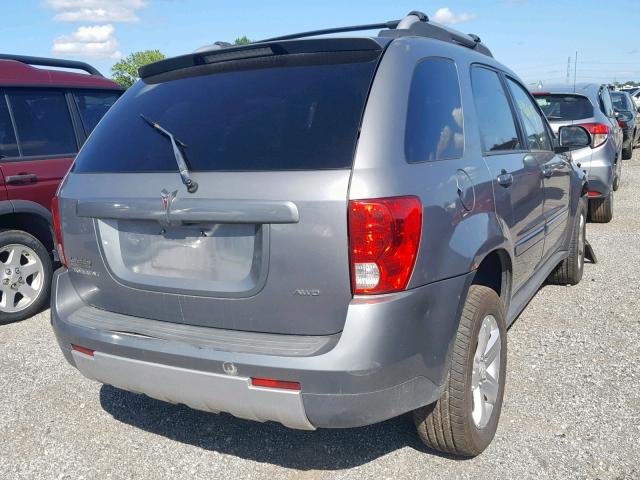 2CKDL73F566050757 - 2006 PONTIAC TORRENT GRAY photo 4