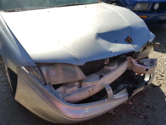 1YVGF22C715216541 - 2001 MAZDA 626 ES SILVER photo 9