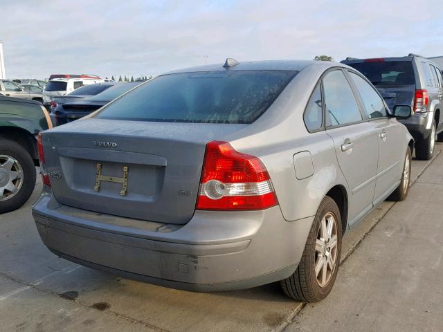 YV1MS390962168338 - 2006 VOLVO S40 2.4I GRAY photo 4