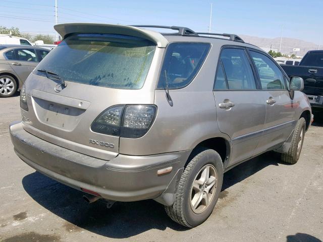 JT6GF10U7Y0064495 - 2000 LEXUS RX 300 GOLD photo 4