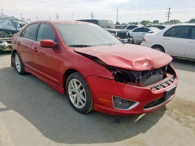 3FAHP0KC4BR184759 - 2011 FORD FUSION SPO RED photo 1