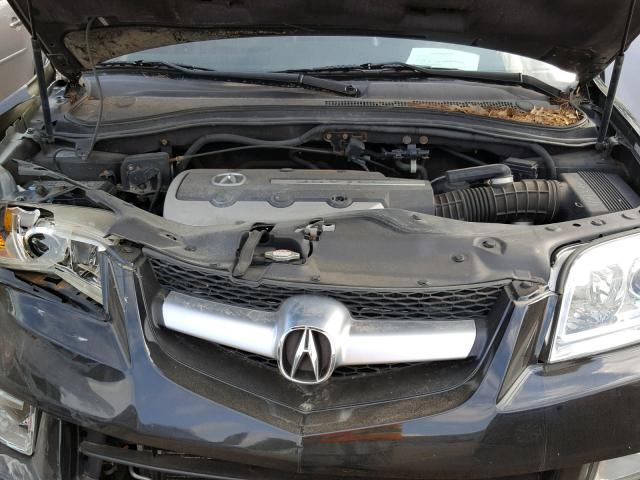 2HNYD18805H533101 - 2005 ACURA MDX TOURIN BLACK photo 7