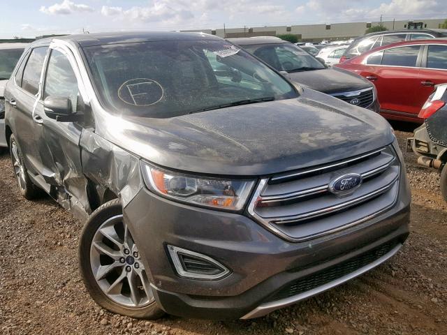 2FMPK3K85GBB59016 - 2016 FORD EDGE TITAN CHARCOAL photo 1