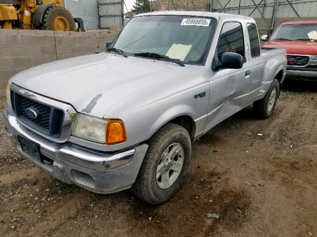 1FTZR15E94PA80371 - 2004 FORD RANGER SUP SILVER photo 2