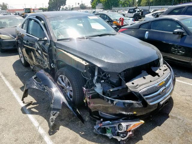 1FAHP2EW6CG104176 - 2012 FORD TAURUS SEL BLACK photo 1