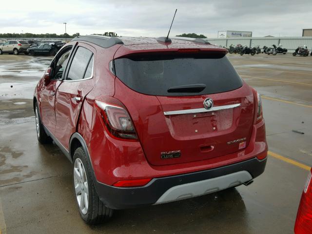 KL4CJDSB2HB241875 - 2017 BUICK ENCORE PRE RED photo 3