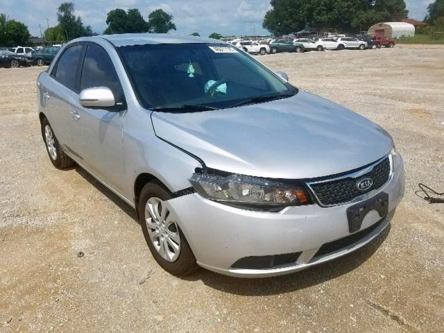 KNAFU4A22C5546552 - 2012 KIA FORTE EX SILVER photo 1