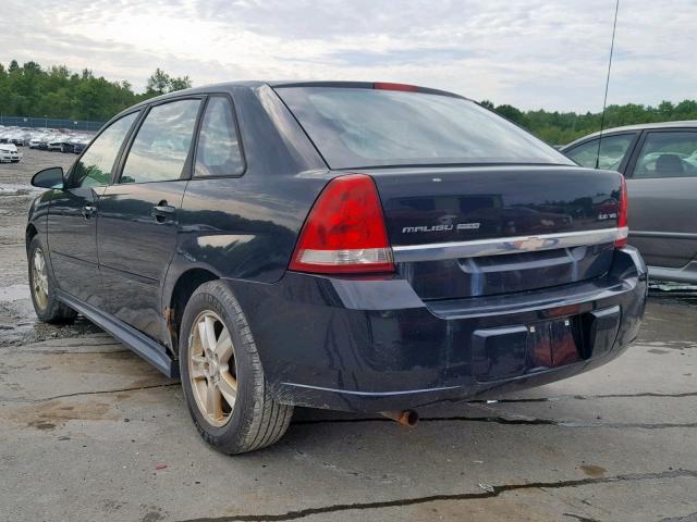 1G1ZT64824F184838 - 2004 CHEVROLET MALIBU MAX შავი ფოტო 3