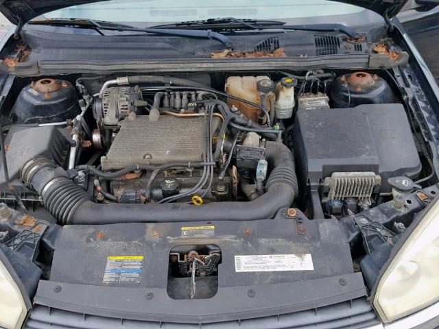 1G1ZT64824F184838 - 2004 CHEVROLET MALIBU MAX შავი ფოტო 7
