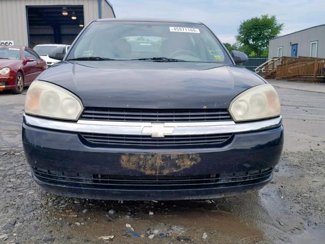 1G1ZT64824F184838 - 2004 CHEVROLET MALIBU MAX შავი ფოტო 9