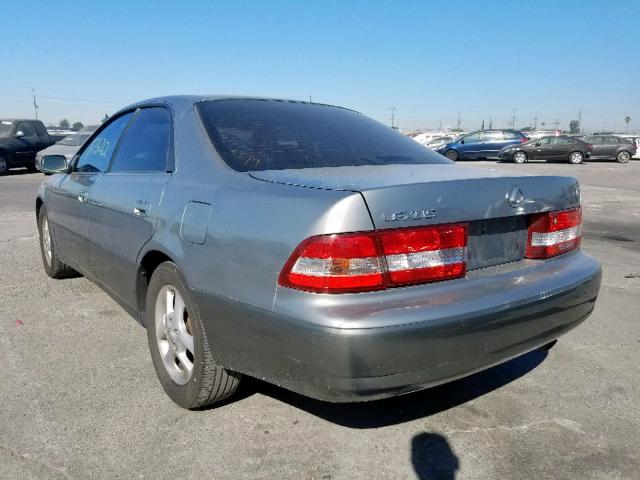 JT8BF28G6Y5101173 - 2000 LEXUS ES 300 GRAY photo 3