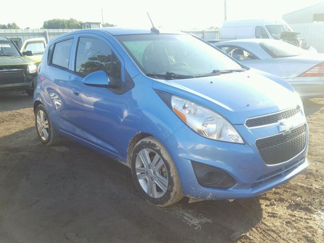 KL8CA6S97DC590199 - 2013 CHEVROLET SPARK LS BLUE photo 1