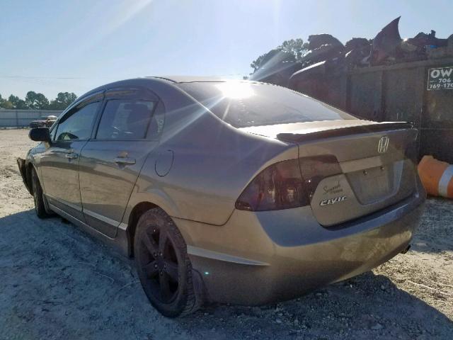2HGFA16948H333099 - 2008 HONDA CIVIC EXL Qəhvəyi foto 3