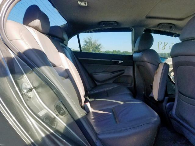 2HGFA16948H333099 - 2008 HONDA CIVIC EXL Qəhvəyi foto 6