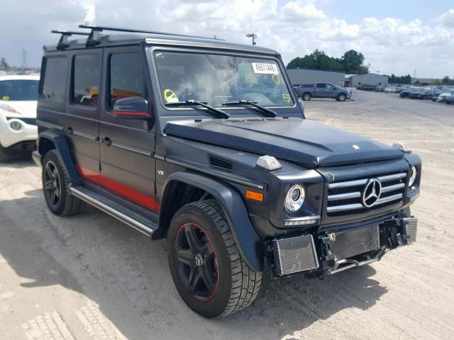 WDCYC3KFXHX276941 - 2017 MERCEDES-BENZ G 550 BLACK photo 1