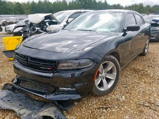 2C3CDXHG0GH335006 - 2016 DODGE CHARGER SX BLACK photo 2