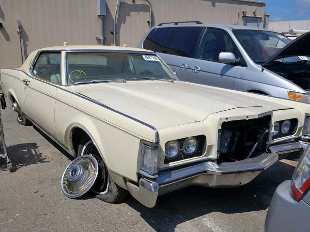 9Y89A868373 - 1959 LINCOLN CONTINENTA YELLOW photo 1