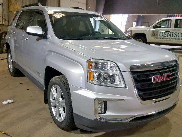 2GKFLTEKXH6179846 - 2017 GMC TERRAIN SL SILVER photo 1